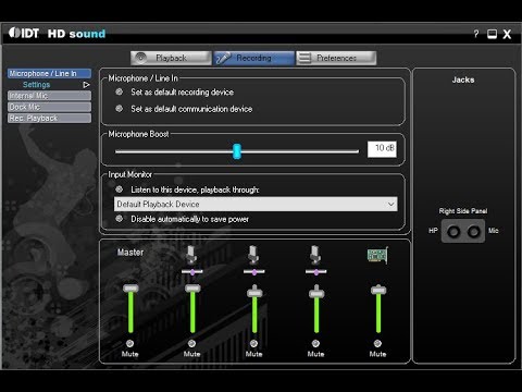 idt high definition audio codec driver windows 10 64 bit