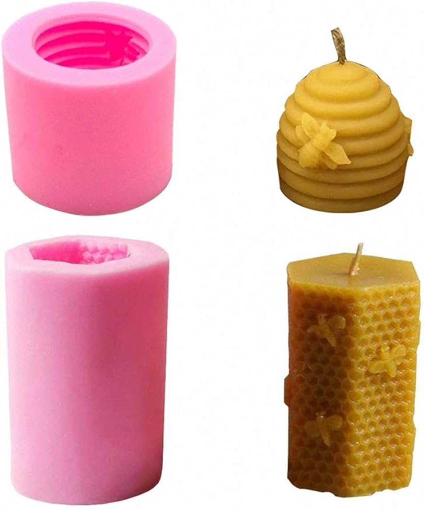 beeswax candle molds