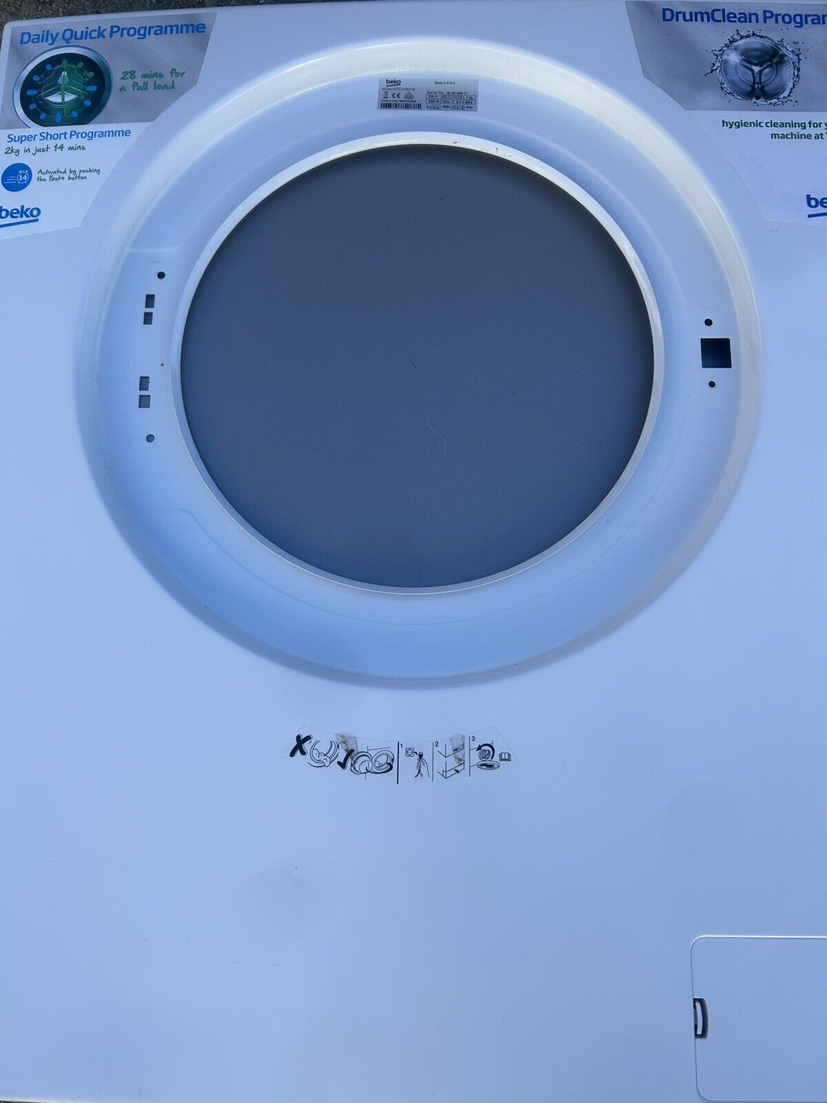 beko wtg741m1w