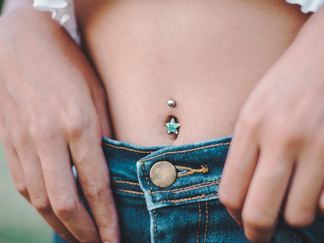 belly button ring infection