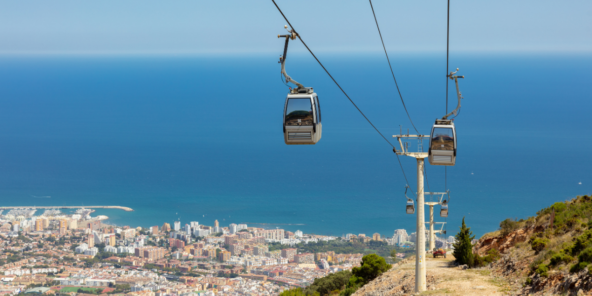 benalmádena cable car photos