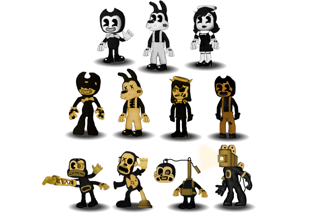 bendy and the ink machine characters