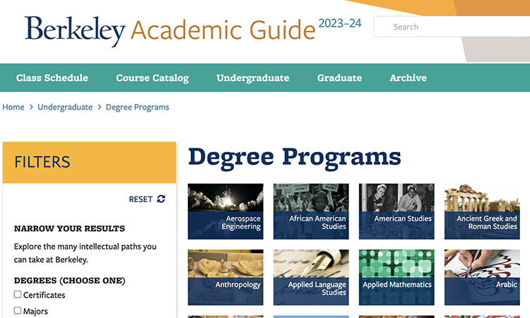 berkeley academic guide