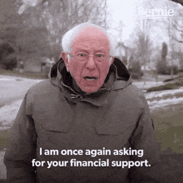 bernie i am.once again