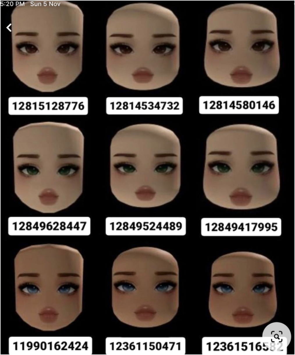 berry ave face codes