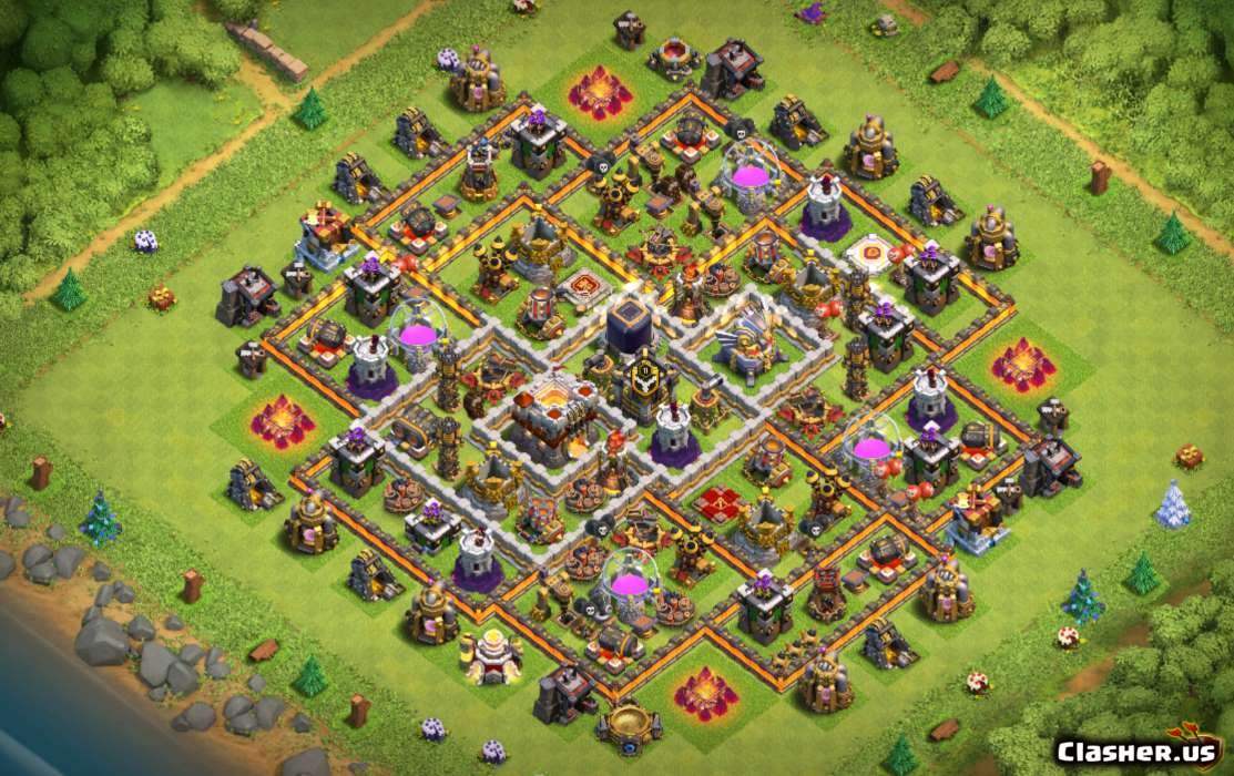 best clash of clans base town hall 11