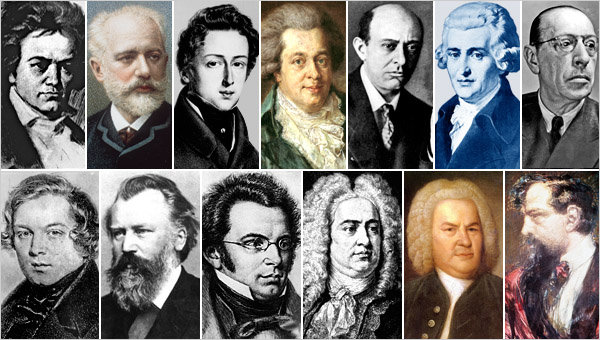 best composers of all time