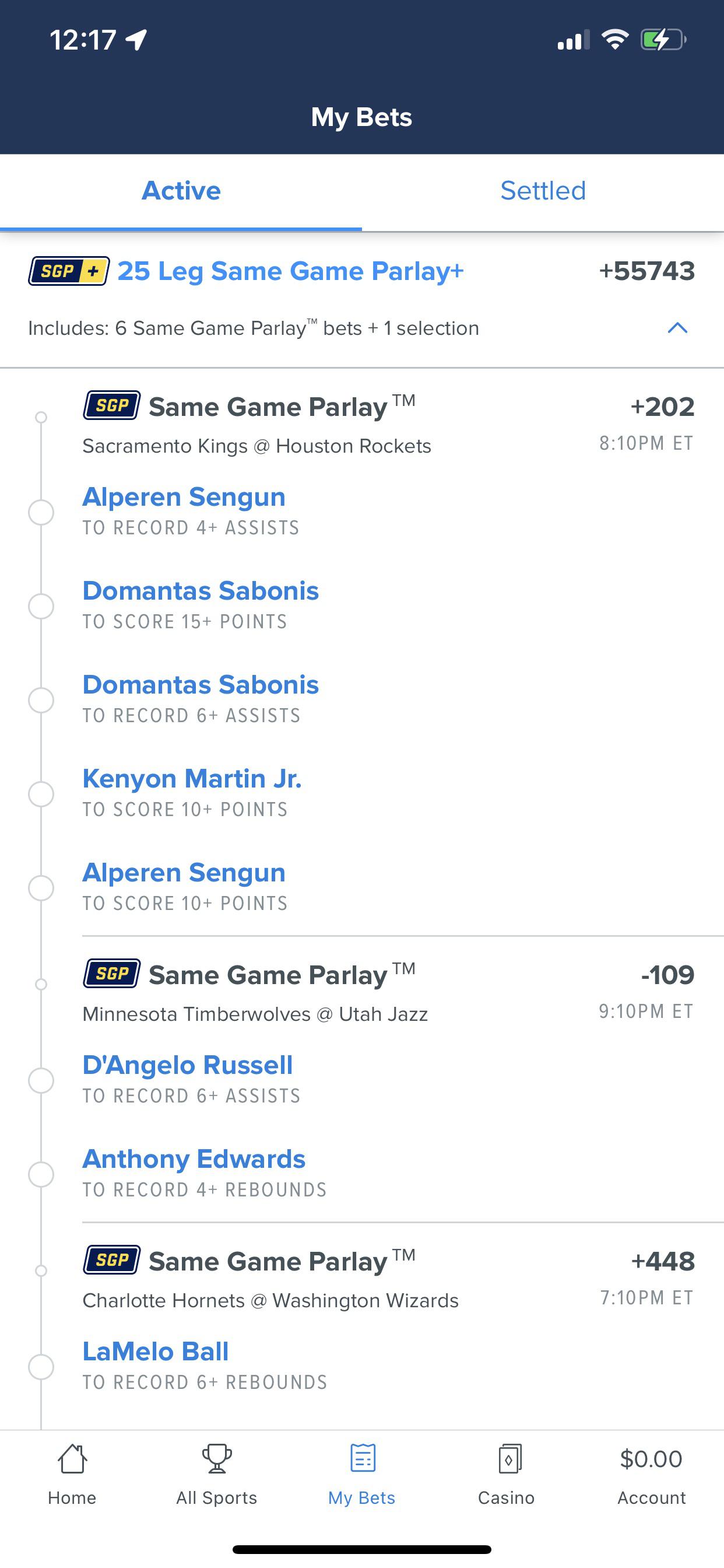 best nba parlay today