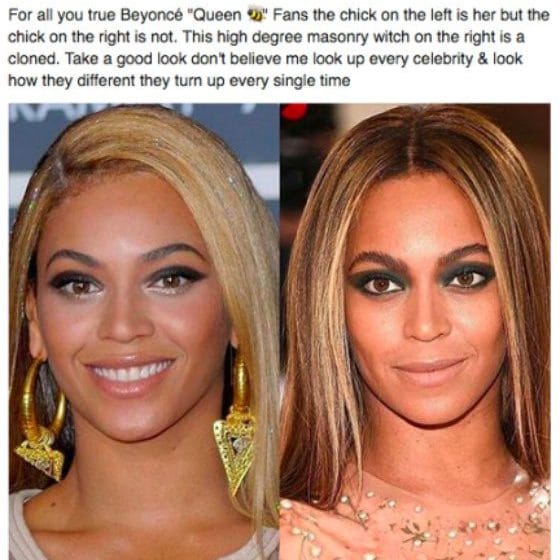 beyonce conspiracy