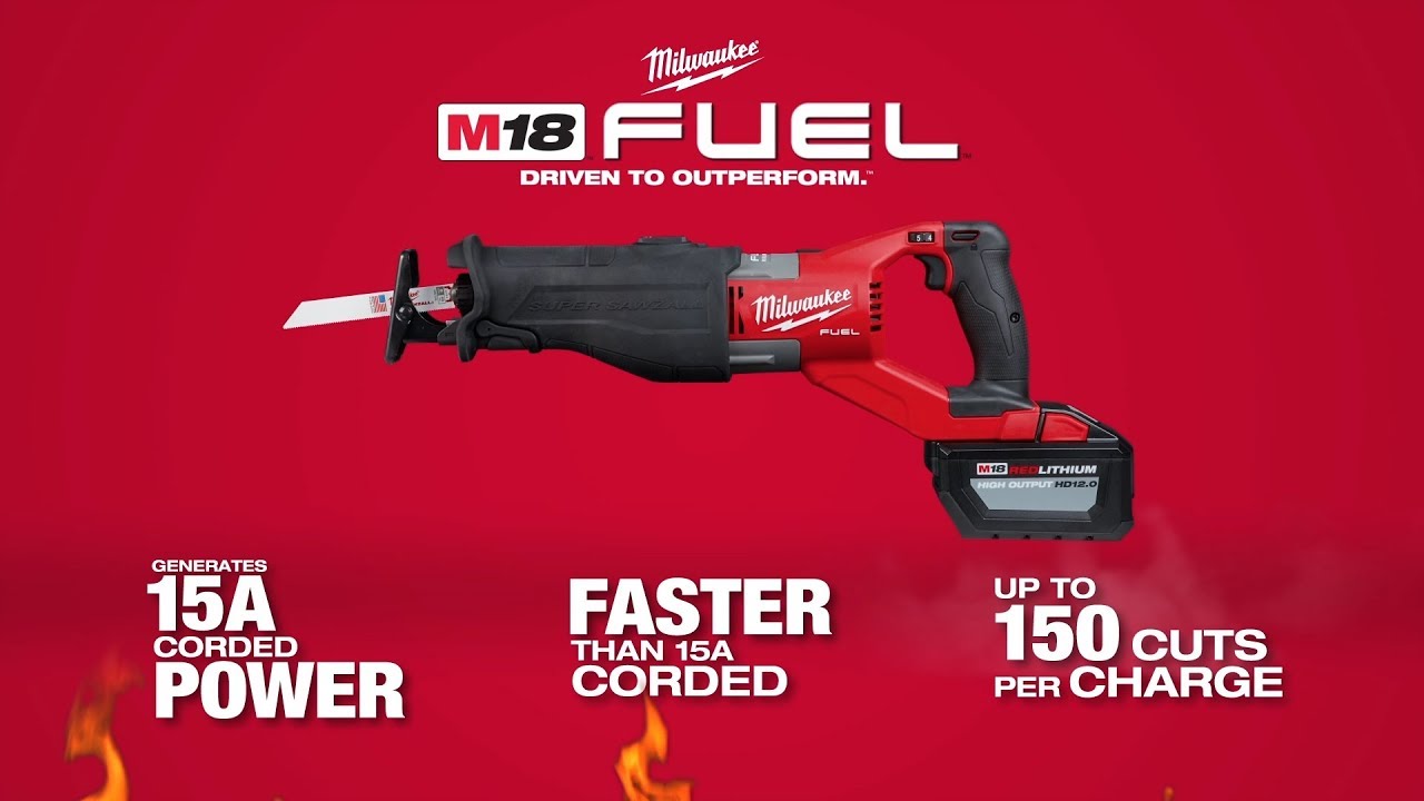 milwaukee m18 fuel sawzall