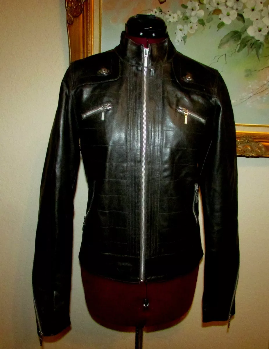 billabong leather jacket