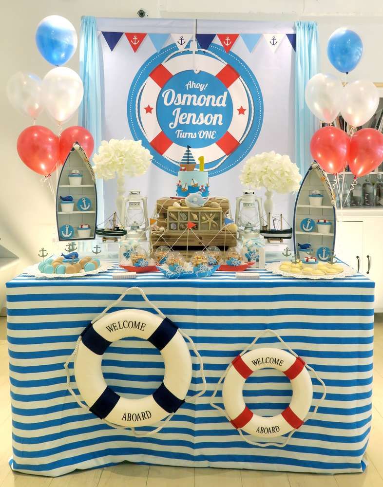 birthday sailor theme