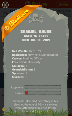 bitlife is karma good