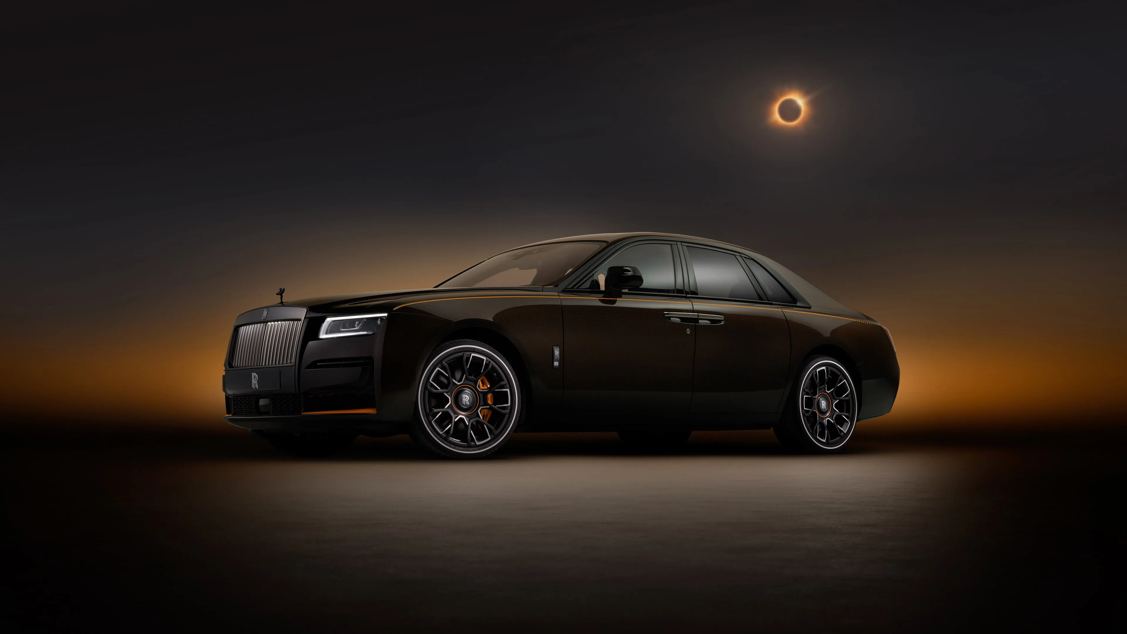 black rolls royce wallpaper 4k