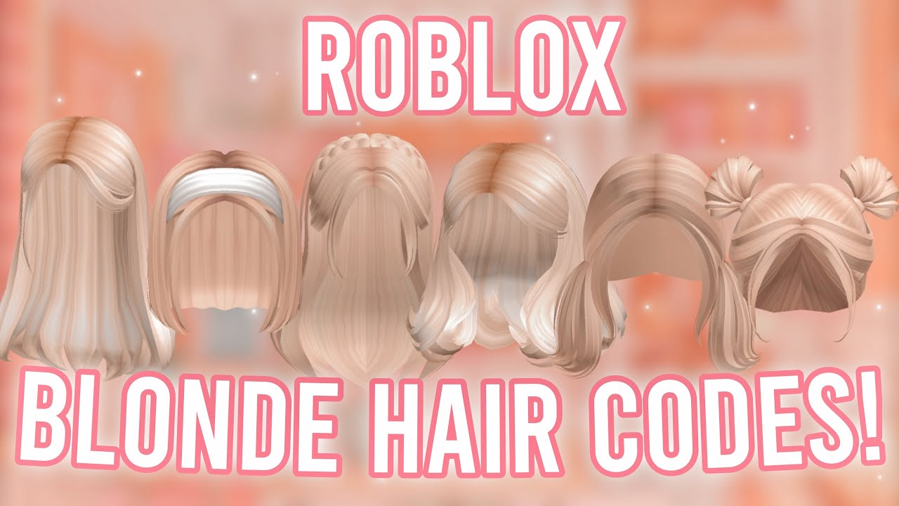 blonde hair codes for berry avenue