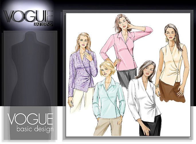 blouse patterns vogue