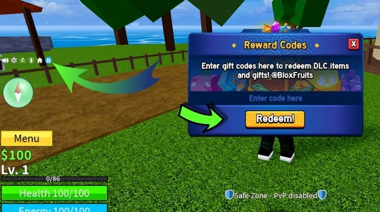 blox fruits codes wiki