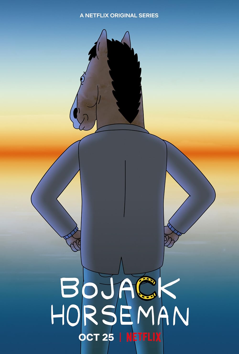 bojack horseman poster