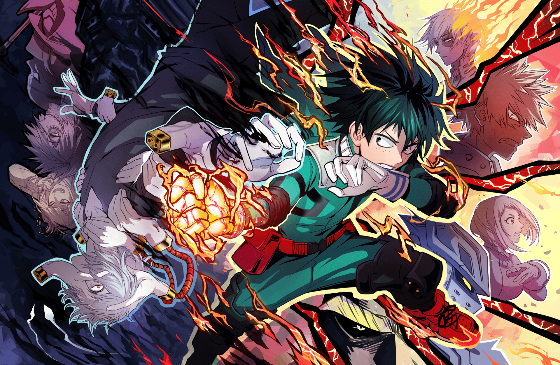 boku no hero academia wallpaper pc