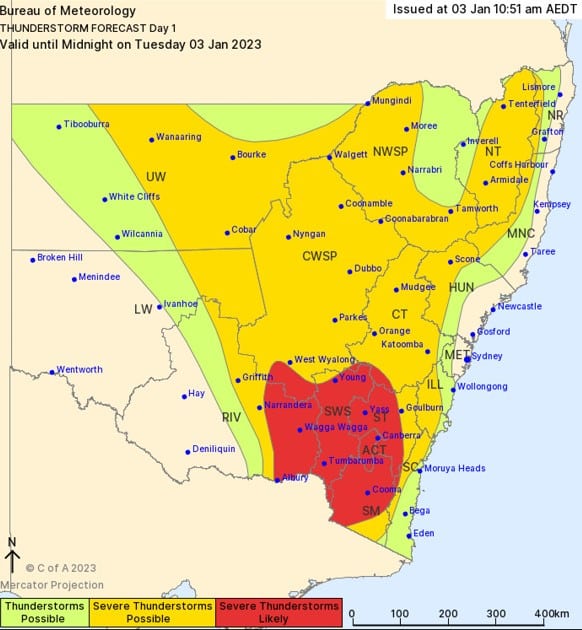 bom forecast canberra