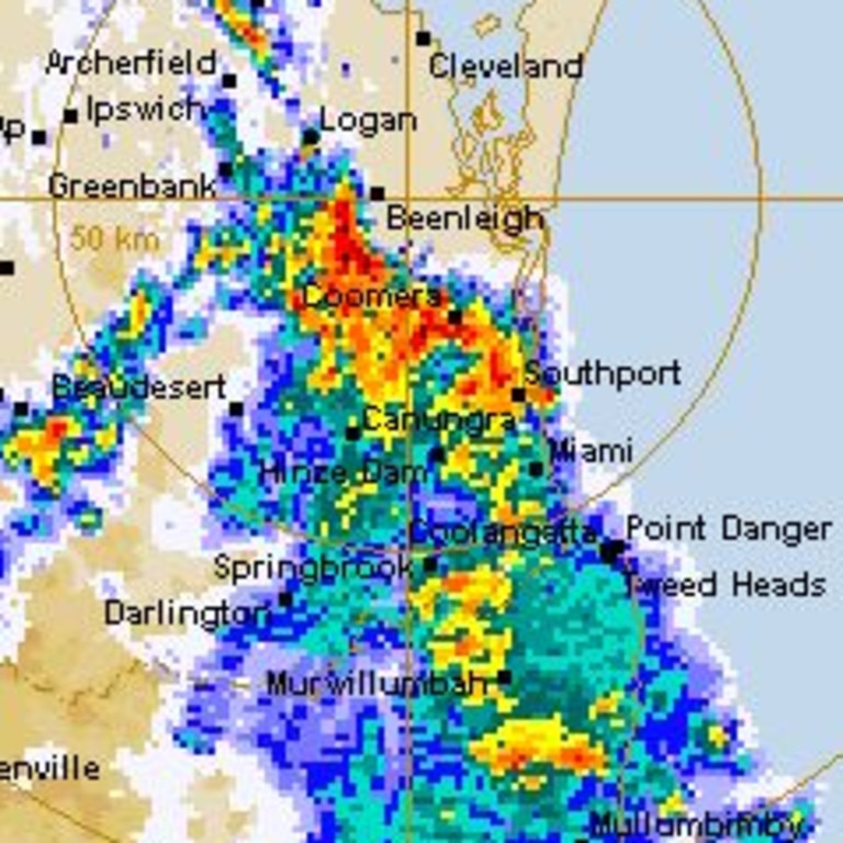 bom radar gold coast