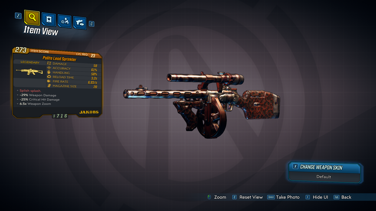 borderlands 3 legendary drop list