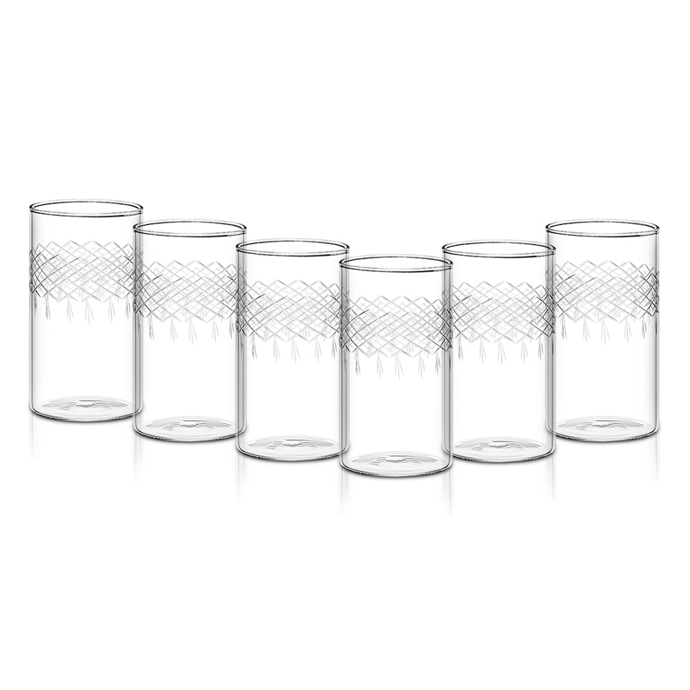 borosil glass set of 6 price