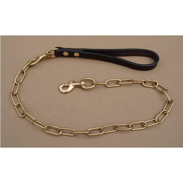 brass dog chain