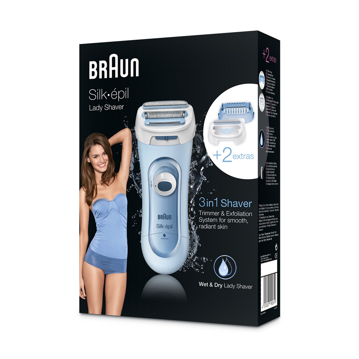 braun silk epil lady shaver