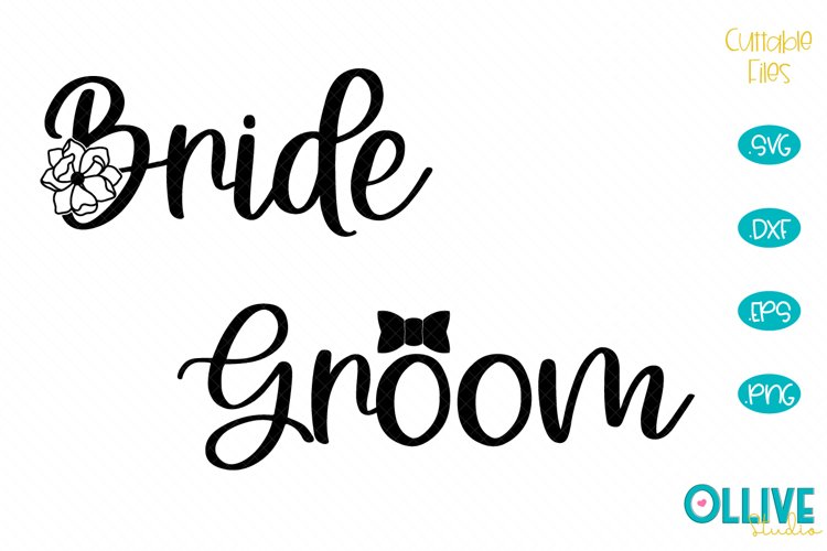 bride groom svg