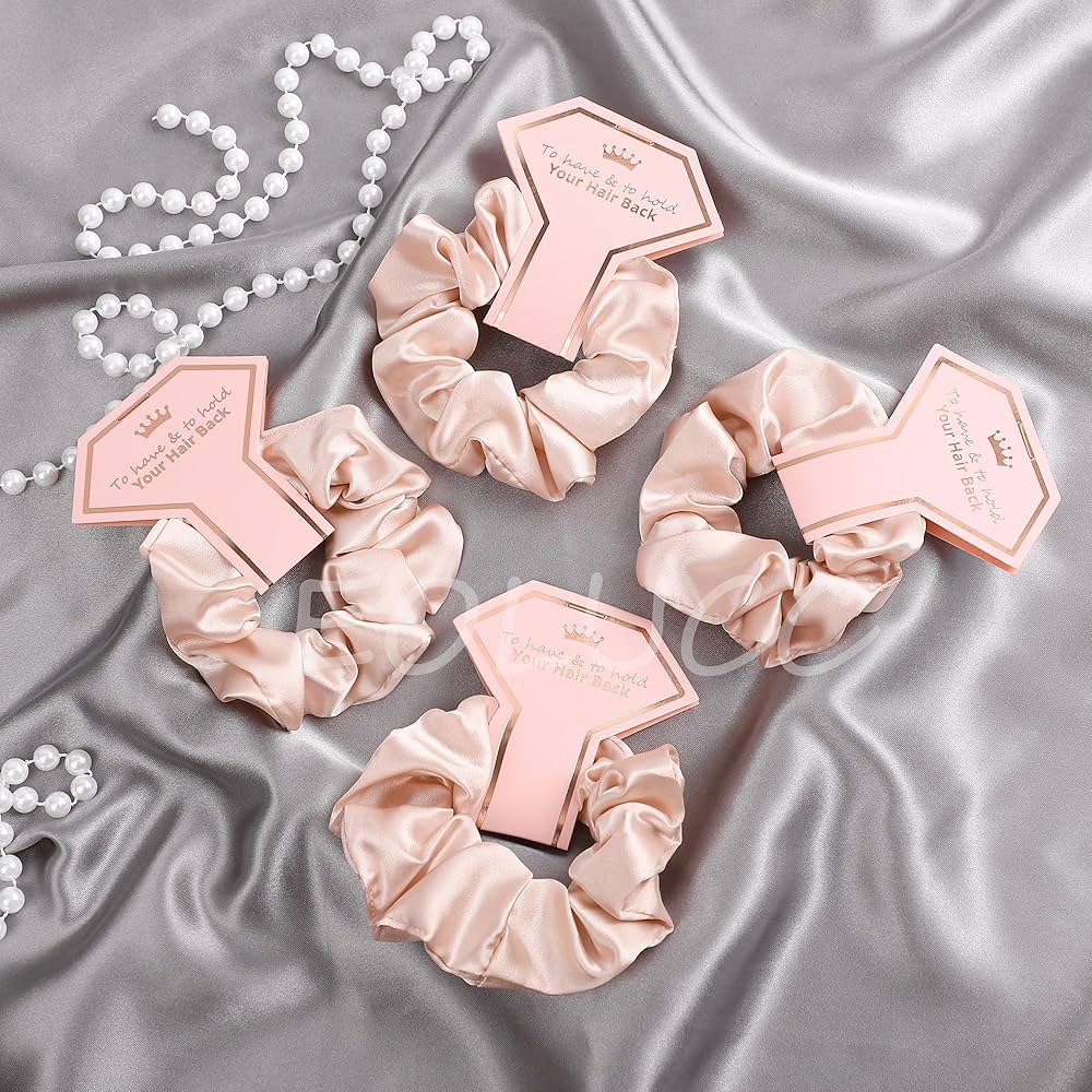 bridesmaid scrunchies