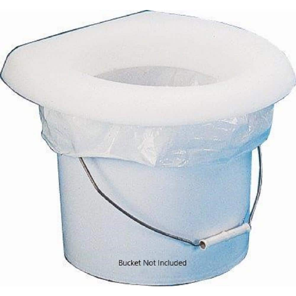 bucket toilet seat