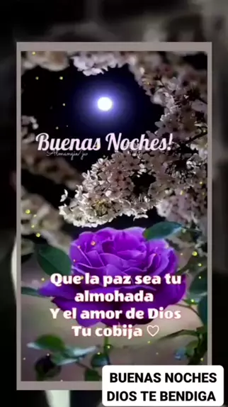 buenas noches mama dios te bendiga