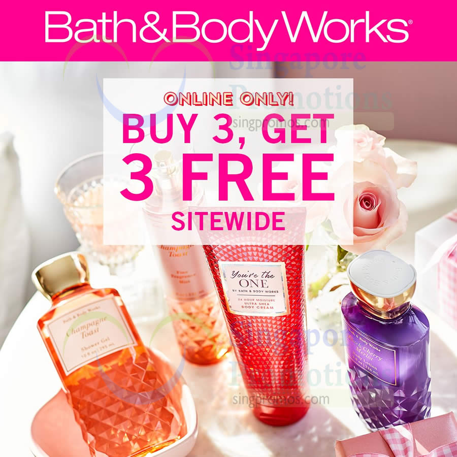 buy 3 get 3 bath and body