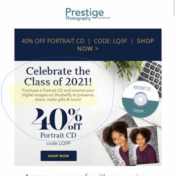 prestige photography promo code