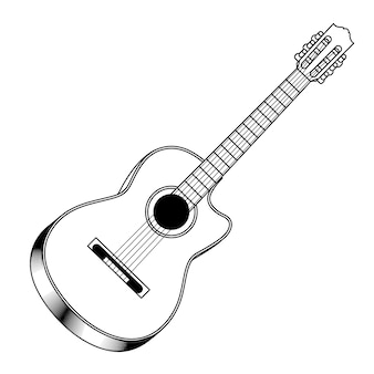 guitar drawing images