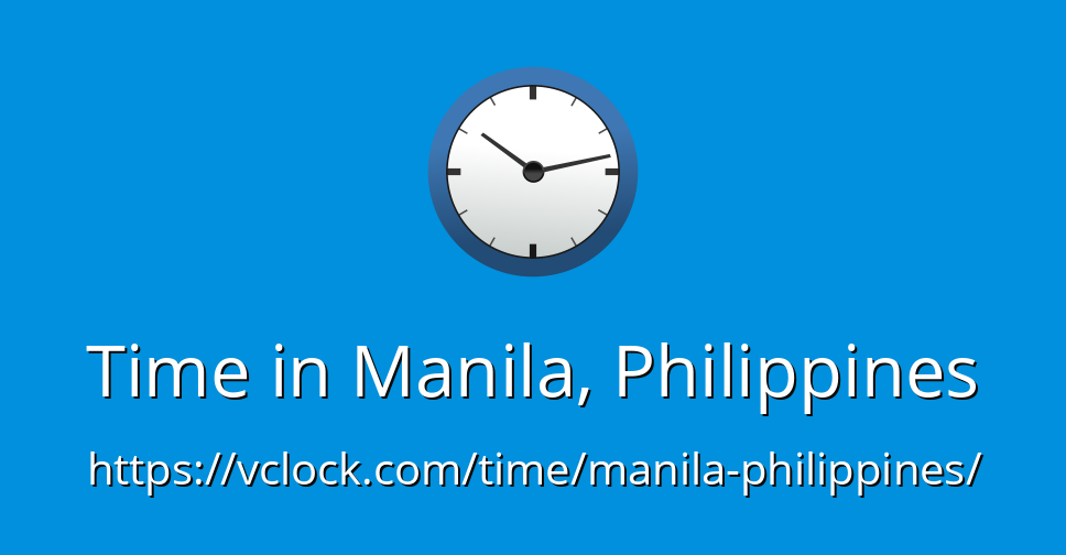 philippines time now