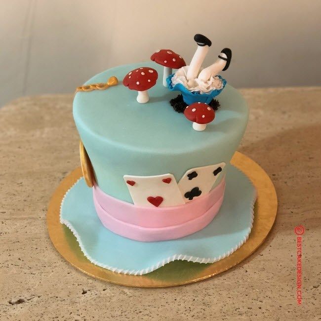 alice wonderland cake ideas