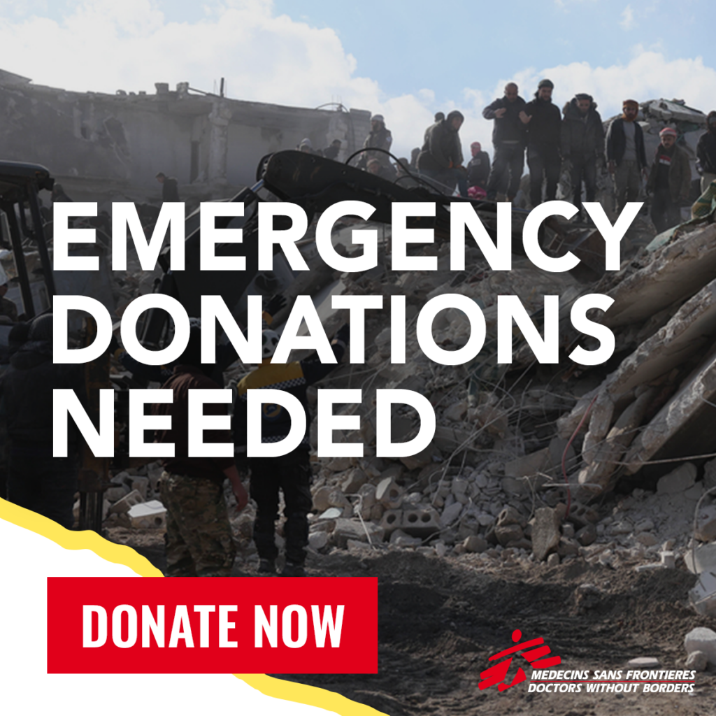 medecins sans frontieres donate