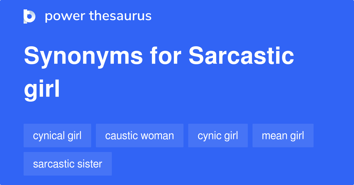 sarcasm synonym