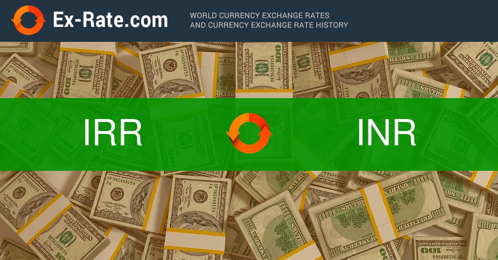 inr vs iranian rial