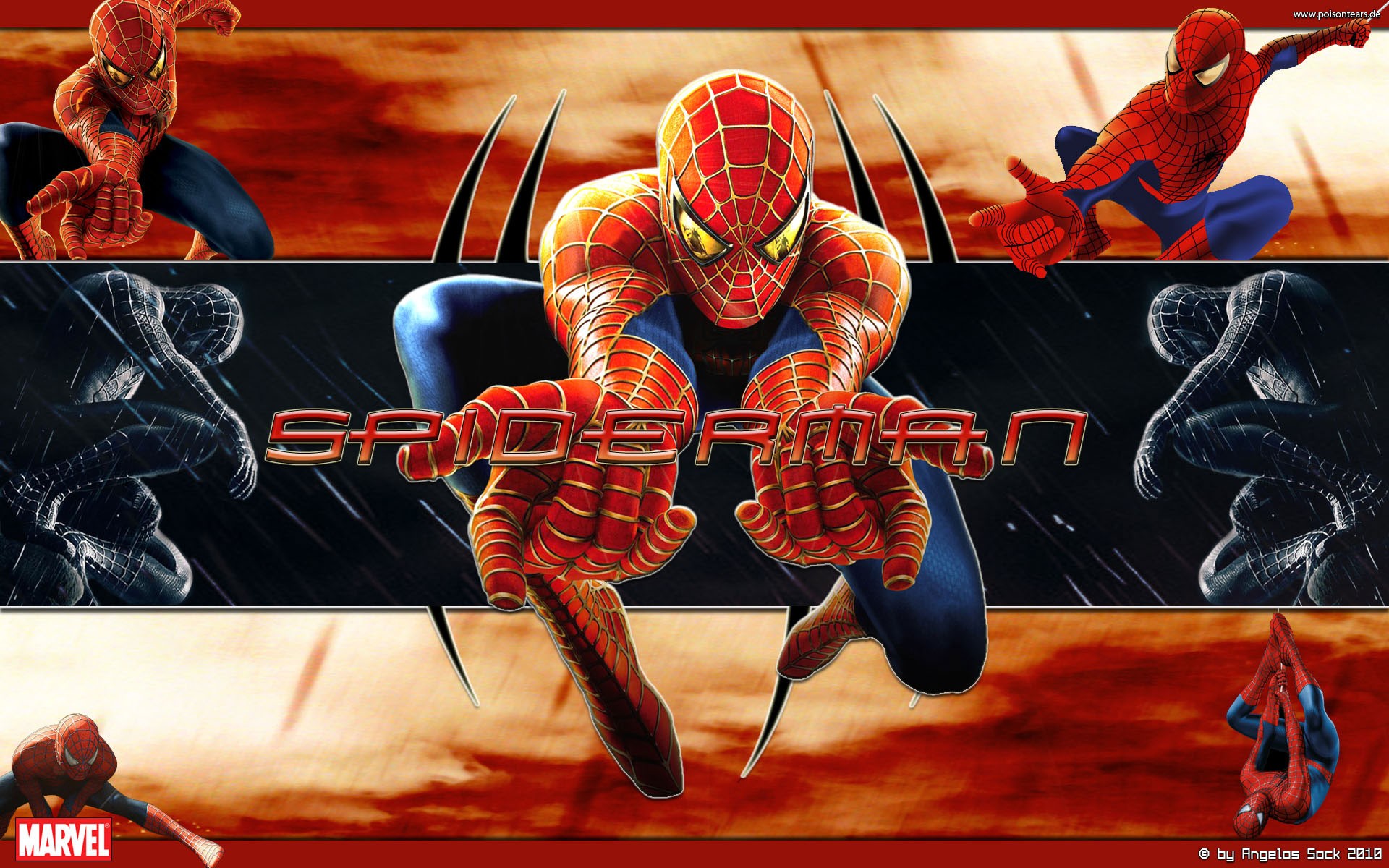 spiderman background hd