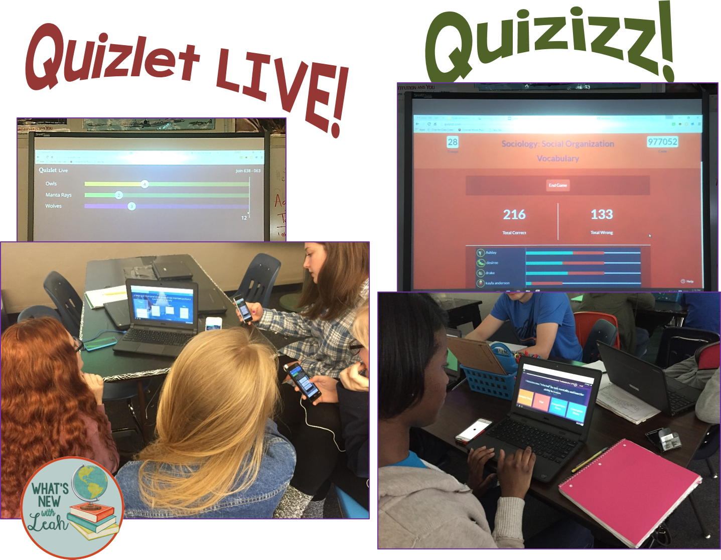 quizlet in the classroom