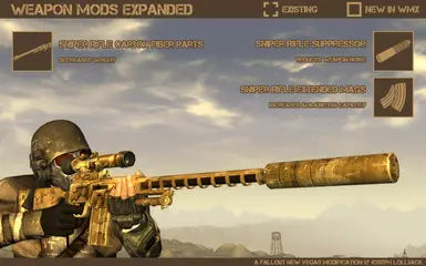 fallout new vegas all weapon mods