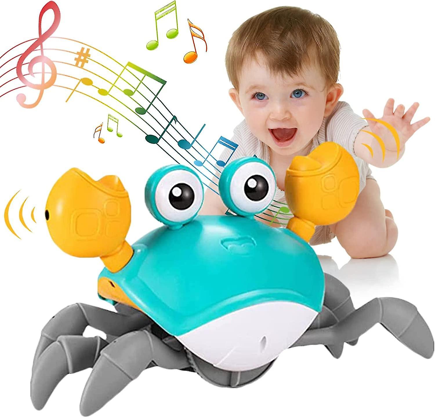 crawling crab baby toy