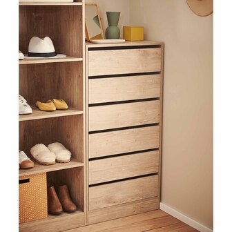 eden 4 drawer display cabinet