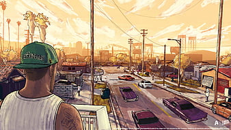 gta san andreas background