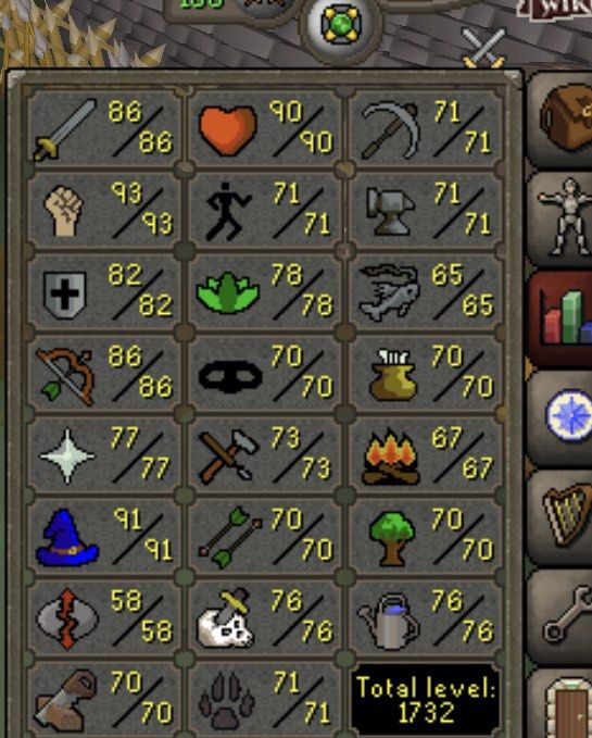 sell runescape account osrs
