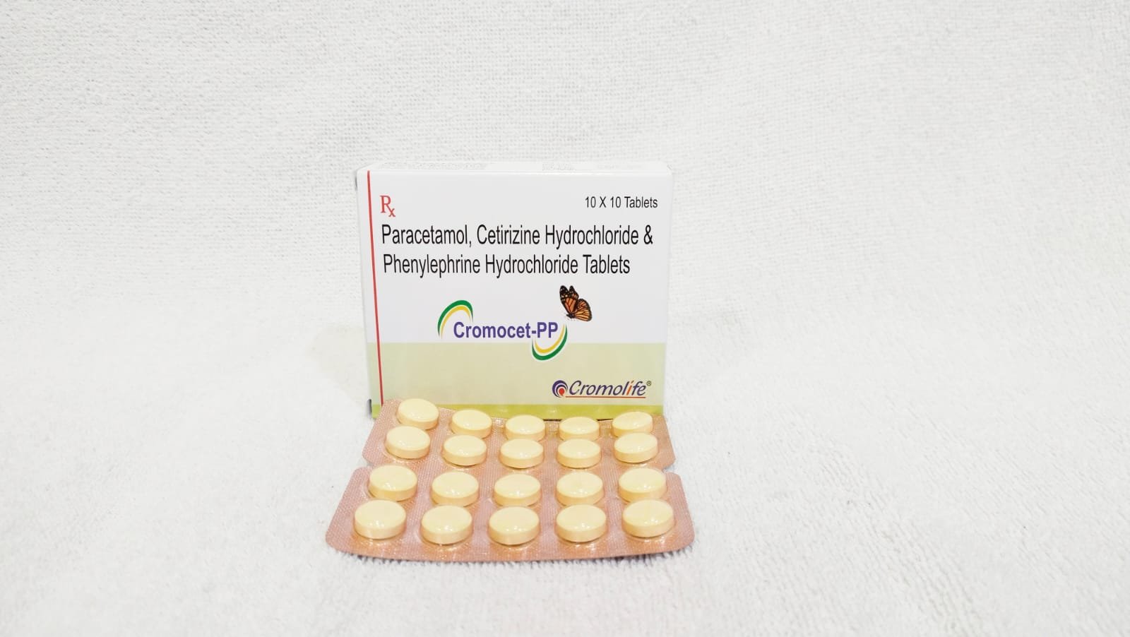 cetirizine hcl phenylephrine hcl & paracetamol tablets