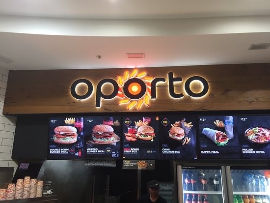 oporto menu